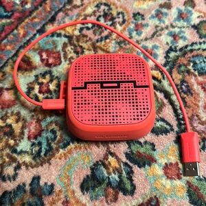 SOL Republic Punk Wireless Portable Bluetooth Speaker Red WORKS